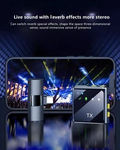 Không dây Lavalier Microphone tiếng ồn hủy bỏ TYP-C Android Máy ảnh âm thanh <span class=keywords><strong>video</strong></span> cho cuộc phỏng vấn phát sóng Microphone - Product Image 3