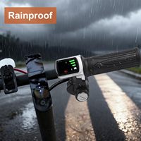 Kit de Controlador Antirrobo para Bicicleta Eléctrica de 15A con Encendido por Llave, Pantalla LCD Integrada, Acelerador Giratorio, 24V/36V/48V, Controlador de Motor de 250W