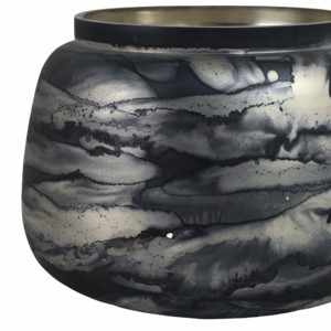 Vaso rotondo in vetro per l'arredamento del soggiorno, centrotavola moderno, vaso per fiori, pezzo decorativo per la casa - Product Image 5