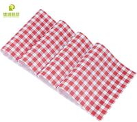 Papier d'emballage alimentaire pour sandwich en papier ciré anti-graisse avec logo personnalisé papier ciré pour burger imprimé de restaurant
