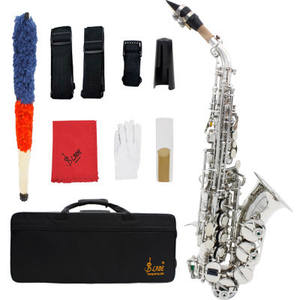 Saxofón básico de latón fabricado por OEM con nota alta en Bb y un juego completo de accesorios. - Product Image 2