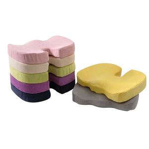 Memory Foam Bürostuhl Pad Lenden kissen & Sitzkissen Lang sitzendes unteres Rücken-und Po-Kissen für Komfort - Product Image 4