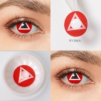PSEYECHE Lensa Kontak Halloween Terbaru Lensa Kontak Kosmetik Lensa Kontak Crazy Eyes Sharingan