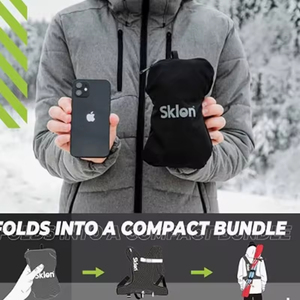 Cinghia <span class=keywords><strong>Portasci</strong></span> Regolabile, Impermeabile, Leggera e Compatta, Borsa per Sci a Mani Libere per Snowboard, Design Innovativo - Product Image 6