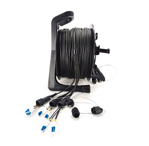 ม้วน<span class=keywords><strong>สาย</strong></span>เคเบิลแบบพกพาคุณภาพสูงทนทานต่อการใช้งานกลางแจ้งม้วนเก็บได้กับสภาพแวดล้อมที่รุนแรงพร้อม<span class=keywords><strong>สาย</strong></span>หุ้มเกราะยุทธวิธี - Product Image 3