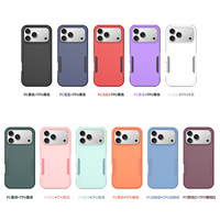 Funda Protectora Resistente para iPhone 18 17 16 Pro Max, TPU+PC, Antigolpes, Mate, Magnética, Protección 360, con Logotipo Personalizado
