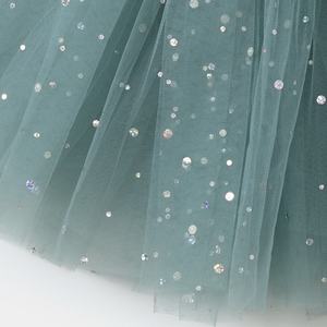 Falda Tutú de Tul <span class=keywords><strong>con</strong></span> Lazo Brillante <span class=keywords><strong>para</strong></span> <span class=keywords><strong>Niñas</strong></span>, Falda Corta de Ballet de 4 Capas <span class=keywords><strong>con</strong></span> Cintura Elástica de Algodón <span class=keywords><strong>para</strong></span> Práctica de Danza, Fiesta de Verano - Product Image 5