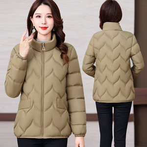 แจ็กเก็ตสั้นสำหรับ<span class=keywords><strong>ผู้หญิง</strong></span><span class=keywords><strong>วัย</strong></span><span class=keywords><strong>กลาง</strong></span><span class=keywords><strong>คน</strong></span>, <span class=keywords><strong>เสื้อ</strong></span>โค้ทฤดูหนาวแบบหนาสำหรับใส่ใน2024 - Product Image 5