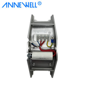 Kipas pendingin AC bilah logam 225mm, kipas pendingin Ac 22580 225*80mm 220/380v aliran udara besar, kipas pendingin Motor elektrik untuk sistem pendingin CPU - Product Image 6