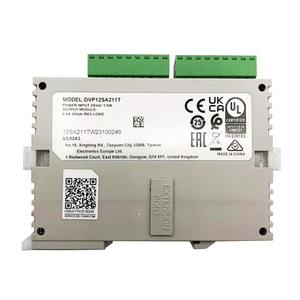 ซีพียู PLC รุ่นใหม่ DVP12SA211T ตัวควบคุมการเขียนโปรแกรม PLC 240V DC อินพุตดิจิตอล 1 จุด RS485 ตัวควบคุมลอจิกโปรแกรม PLC - Product Image 2