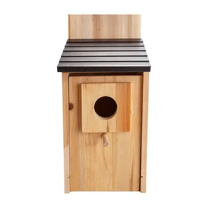 Wood Birdhouse for Outside Hummingbird House Garden Country Cottages Wooden Birds Cage House