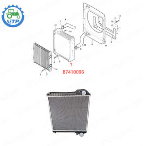 Nieuwe Trend Zeer Duurzaam 87410096 87410098 87544110 Voor Backhoe Loader 580sm 580sr 590sm 590sr 590sr 695sm 695sr <span class=keywords><strong>Radiator</strong></span> - Product Image 1