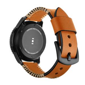 Adecuado para samsung galaxy ver 46mm banda y <span class=keywords><strong>huawei</strong></span> <span class=keywords><strong>watch</strong></span> <span class=keywords><strong>gt</strong></span> <span class=keywords><strong>2</strong></span> trenzado <span class=keywords><strong>correa</strong></span> de reloj de cuero - Product Image 5