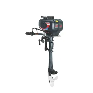 Motor Outboard 2HP 2 Stroke Anqidi Water Cooling System Fuel Gasoline Outboard Marine Motors for Sale
