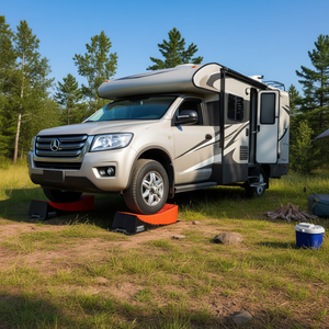 Bloques de Nivelación para Autocaravanas Vevor, Capacidad de 8818.5 Libras, 4 Pulgadas de Altura, Accesorios para Campamentos al Aire Libre - Product Image 2