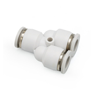 SXQD Pneumatic <b>Quick</b> Connect Y Type Tee Coupling Plastic 4 6 8 10 12 14 16 mm - Product Image 1