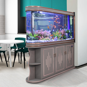 Aquarium moderne pour salon, filtre en verre personnalisé <span class=keywords><strong>Atman</strong></span> 25W, prix de gros avantageux, Haiqing OB32, respectueux de l'environnement - Product Image 4