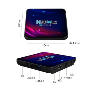 <span class=keywords><strong>Android</strong></span> 11 H96 MAX V11 Rockchip RK3318 TV BOX Bộ Giải Mã Thông Minh WiFi Kép 2.4G/5G BT <span class=keywords><strong>4.0</strong></span> 4K HDR10 - Product Image 5