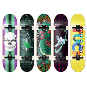<span class=keywords><strong>Skateboard</strong></span> complet Tail Devil avec roues de <span class=keywords><strong>skateboard</strong></span> au design professionnel - Product Image 5