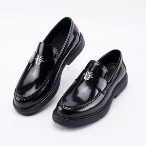 Calzado informal de oficina de cuero italiano de alta calidad y lujo, zapatos formales para hombre, zapatos de vestir y Oxfords de cuero para hombre - Product Image 3