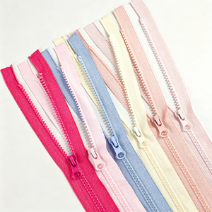 Haute Qualité Écologique Durable 5 #   Fermeture éclair en <span class=keywords><strong>résine</strong></span> autobloquante à dents de maïs, à glissière ouverte, pour vêtements - Product Image 1