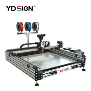 Thế Hệ Thứ Tư chiếu sáng 3D logo signage máy in lớn 3D máy in lớn <span class=keywords><strong>CNC</strong></span> 3D kỹ thuật số thư Logo signage Máy chế biến - Product Image 2