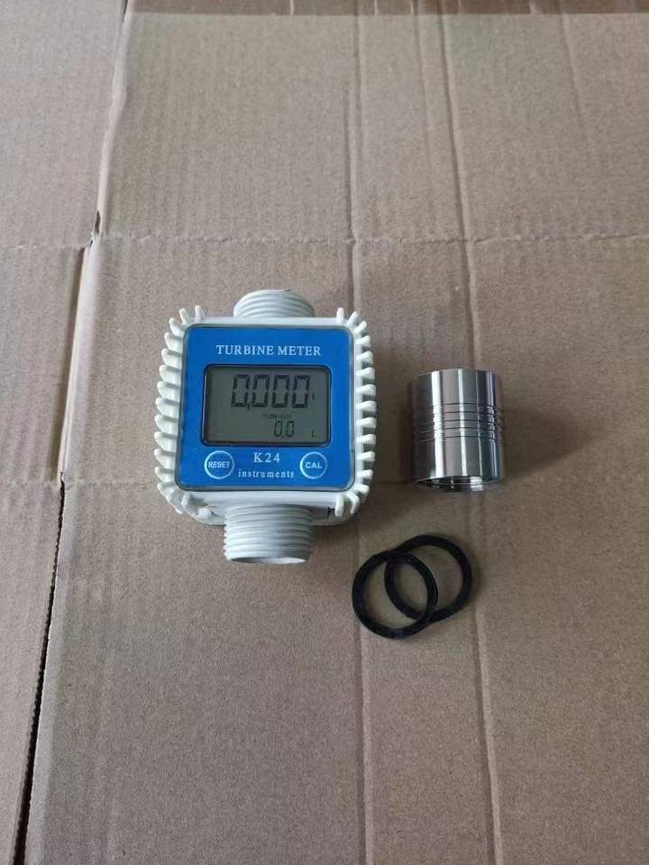 Digital Fuel Meter Turbine Flowmeter Diesel Gasoline Counter thumbnail 4