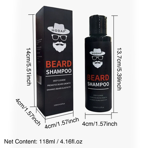 Shampoo per <span class=keywords><strong>Barba</strong></span> OEM/ODM Idratante - Rimuove Sporco ed Olio in Eccesso, Rende la <span class=keywords><strong>Barba</strong></span> Morbida e Gestibile, Profumo e Flacone Personalizzabili - Product Image 5