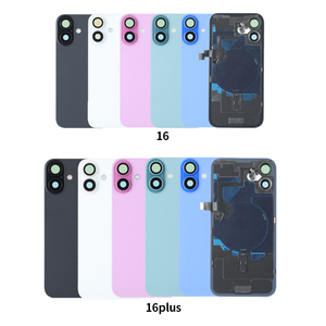 Coques de téléphone portable colorées Remplacement du verre de la coque arrière pour <span class=keywords><strong>iPhone</strong></span> 16 15 13 12 <span class=keywords><strong>11</strong></span> Pro Max XS Max XR Series - Product Image 5