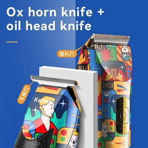 ชุดเครื่อง<span class=keywords><strong>ตัดผม</strong></span> Kemei รุ่น KM-1102H 9305 9306 สำหรับมืออาชีพ ชุดอุปกรณ์<span class=keywords><strong>ตัดผม</strong></span>ไฟฟ้า ลายการ์ตูนสีสันสดใส สไตล์ Tuya - Product Image 3