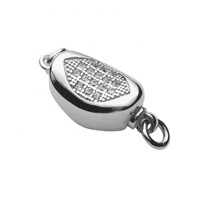 Fabricant de chaîne de haute qualité bracelet vis collier fermoir serrure forme personnalisée fermoirs en argent sterling pour la fabrication de bijoux