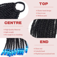 Passen Sie Hair Braid Pferdes chwanz mit Crystal Ball Elastic Ball Haar perlen für Zöpfe und Locs Zubehör Kids Ball Haar gummis an