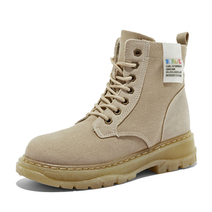 Bottes Martin en toile Bottes britanniques <span class=keywords><strong>Nouvelles</strong></span> chaussures de moto - Product Image 2