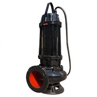 Pompe submersible pour eaux usées Zhongde 50000L/heure, vertical, avec broyeur et turbine centrifuge pour sable et boues