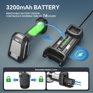 Netum Ip65 Waterdichte 3-In-1 Bluetooth Draadloze Usb Handheld Barcode Lezer 1d 2d <span class=keywords><strong>Qr</strong></span> Industriële Barcode Scanner Voor <span class=keywords><strong>Laptop</strong></span> - Product Image 6
