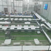 Système de convoyeur à bande modulaire en nylon réglable HONYO, de qualité alimentaire, antibactérien, durable, pour l'industrie agroalimentaire