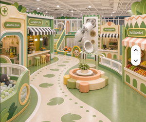 Aire de jeux intérieure commerciale personnalisée pour enfants, labyrinthe d'aventure, équipement de jeu souple pour centre commercial, centre communautaire, certifié ASTM - Product Image 1
