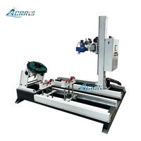 Manipulateur de soudage de réservoirs CNC automatique à couture circulaire/longitudinale, longueur 1000 mm, capacité de charge 300 kg, avec torche TIG simple