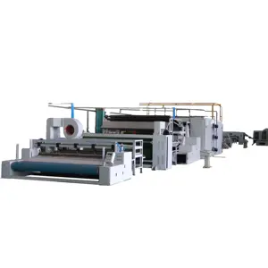Máquina no tejida CE línea de producción de guata unida por pulverización