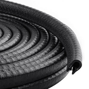 कार डोर एज गार्ड 16 फीट (5 मीटर) यूनिवर्सल कार का दरवाजा सील एंटी-टक्कर स्ट्रिप एज प्रोटेक्शन कार रबर सुरक्षा डोर किनारे - Product Image 6