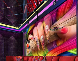 Nail Art <span class=keywords><strong>Salon</strong></span> 3d <span class=keywords><strong>Papier</strong></span> <span class=keywords><strong>Peint</strong></span> Mural <span class=keywords><strong>Papier</strong></span> <span class=keywords><strong>Peint</strong></span> Adhésif Manucure Studio Décoration Murale - Product Image 5