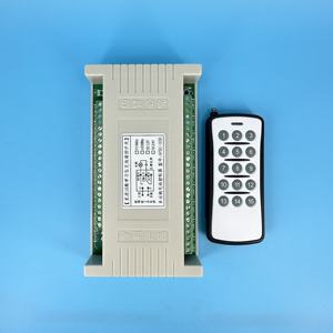 รีโมทคอนโทรล 15 ปุ่ม, สวิตช์รีโมทคอนโทรล 15 ช่อง, ตัวควบคุมอุตสาหกรรม 15 ช่อง, ตัวรับสัญญาณราง DIN รุ่น APDC-15D - Product Image 5