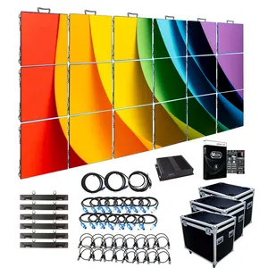 P2.6 500*500 Display Led dalam ruangan dj Led Display layar panel Led dinding p1.9 layar Display Led