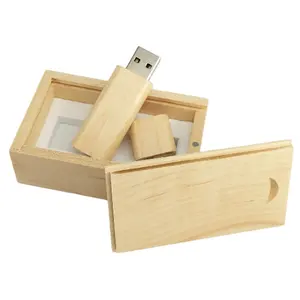 Kualitas Tinggi Buatan Tangan Kayu USB Pen Drive 1 Gig 4 GB 8 Gb 16GB 32GB 64 GB Kayu USB 3.0 Flash Drive