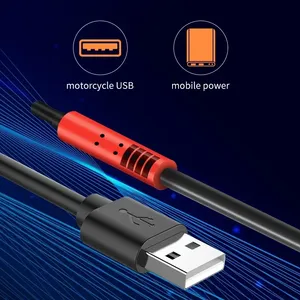 Caméra embarquée pour moto Icreative SE60 3 pouces, étanche, DVR, caméra avant 720P, caméra arrière 480P, enregistreur vidéo en boucle, vision nocturne noire - Product Image 4