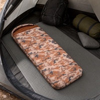 Sac de couchage de style camouflage imperméable et isolé, doublé de flanelle, personnalisé par Forjoy Factory