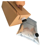 Coffee Shope Supplies CA USA 3L Cold Brew Coffee To Go Box Sac à vin dans la boîte Distributeur de boîte à café jetable 5L avec vanne de robinet