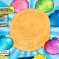 Coffret Cadeau de 6 Jouets Sensoriels Anti-Stress en Plastique en Forme de Dumpling, Simulation Alimentaire, pour Adultes 14 ans et plus
