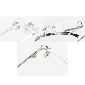3113 Nuevas Gafas Ópticas de Metal sin Montura, Modernas y de Lujo, Gafas Opticas 2026 - Product Image 6