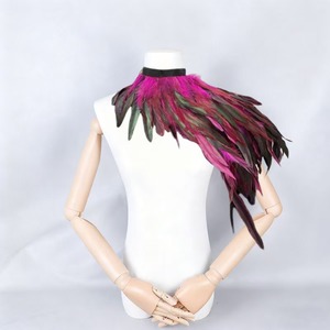 Pañuelo de Hombro con Plumas Estilo Rococó para Eventos y Fiestas Románticas Vintage, Año Nuevo, Navidad, Festival de Primavera, Bailarina de Bar, Desfile de Moda - Product Image 4